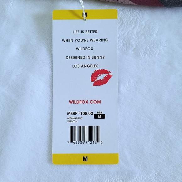 Wildfox🦊 "Easy Does It" Statement Sweatshirt - NWT - Picture 16 of 16